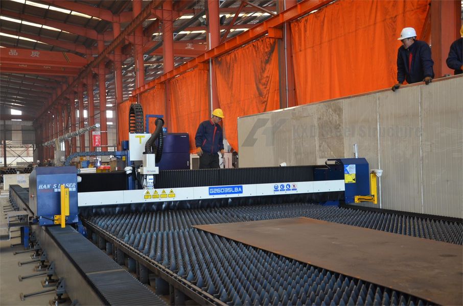 Qingdao KXD Steel Structure Co., Ltd 제조업체의 생산 라인
