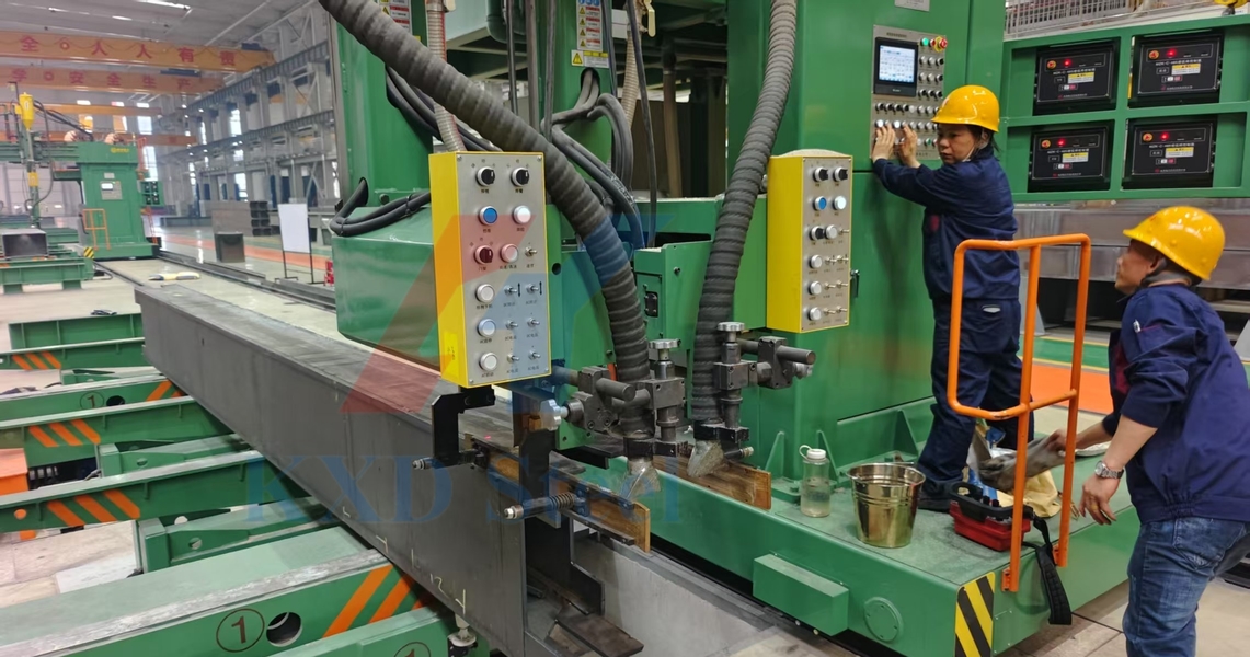 Qingdao KXD Steel Structure Co., Ltd 제조업체의 생산 라인