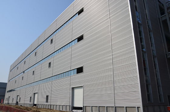 EN 표준 Q355 가벼운 철강 구조 작업장