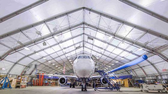 산업용 금속 항공기 앙가르 금속 건설 전공식 철강 프레임 건물