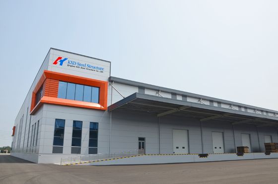 허리케인 저항 전조 철기 프레임 건물 금속 창고 앙가르 사무실 작업장
