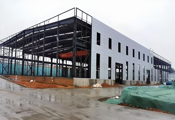 1 ~ 20 톤 스틸 구조 프레임 창고 작업장