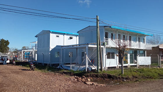 맞춤형 전공 모듈식 철강 컨테이너 주택 철강 구조 건물