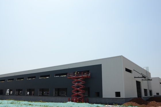 S355 H 섹션 철강 구조 작업실 전조 금속 건축 건물