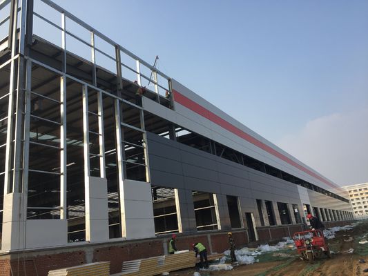 맞춤형 디자인 DIP 밸런াইজ 된 프레임 산업 쉐드 전공/전공 철강 구조물 창고