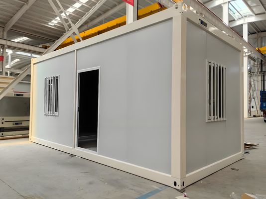 20ft 빠른 설치 플래트 팩 컨테이너 하우스 작은 가정 상점
