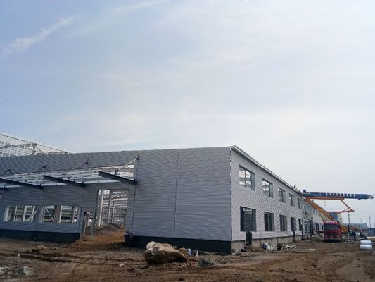 H- 섹션 철강 프레임과 맞춤식 철강 구조 건물