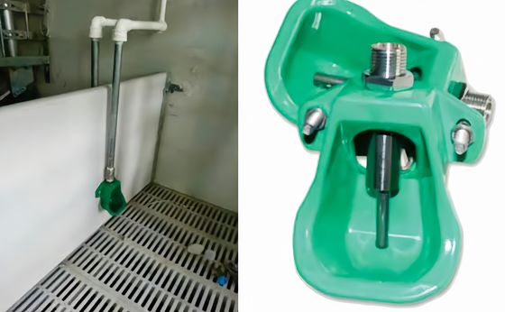 KXD 스테인리스 스틸 돼지 Nipple Drinker 돼지 가공 장비 빠른 설치