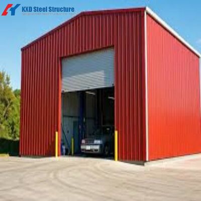 금속 구조 사전 제작 건물 철강 구조 3차원 모델 디자인으로 고층 건물