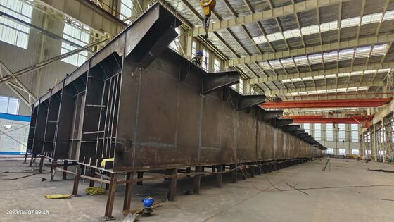 고속도로 및 철도 건설용 중부 용량 용접 철강판 띠 다리 - AASHTO 표준