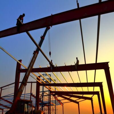 High Reliability Steel Workshop Building with Customizable 10m-40m Span and Fast Installation
